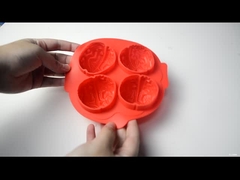 MHC Flexible Approuvé par la FDA Molde de plateau à glaçons en silicone congélateur de gâteaux sûrs Moulins