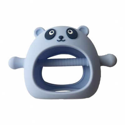 acheter Le bébé libre Teether de silicone de BPA joue Panda Shape Food Grade Customized online manufacture