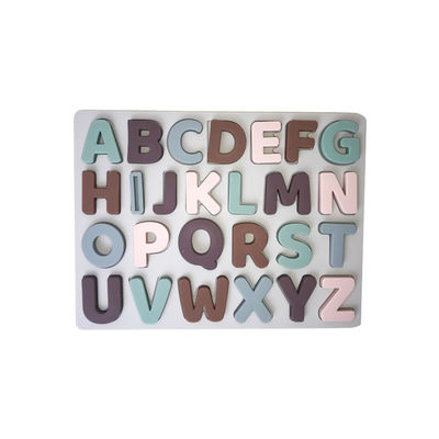 acheter Puzzles mobiles de lettre de jouets éducatifs tôt non toxiques de silicone pour des enfants online manufacture