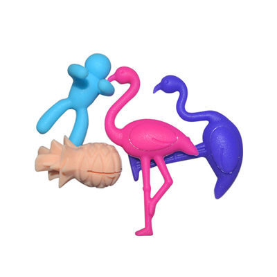 acheter Le verre de vin animal de silicone de forme de modèle charme le logo adapté aux besoins du client écologique online manufacture