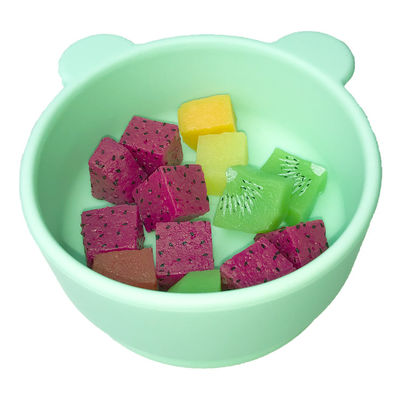 acheter Plat infantile d'aspiration de Tray Food Grade Food Feeding de bébé de silicone de forme d'ours online manufacture