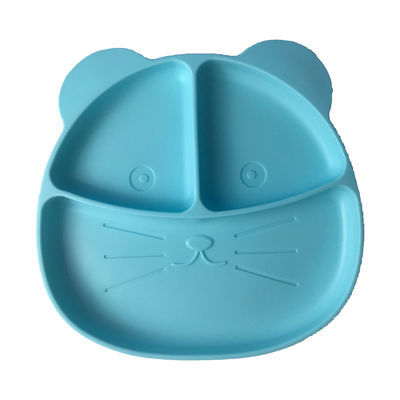 acheter Catégorie comestible de qualité de Tray Customized Cat Shape High de bébé de silicone online manufacture