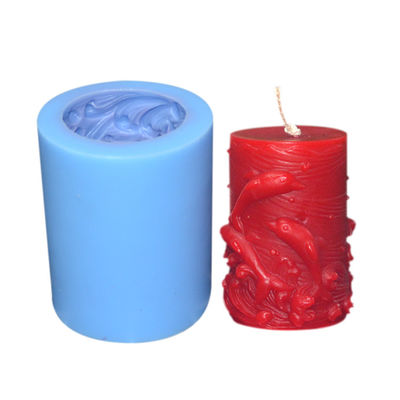 acheter Moules viables de la bougie 3D de moule de bougie de silicone de forme de dauphin online manufacture