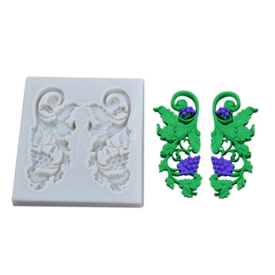 acheter Les outils et les ustensiles de cuisson de silicone moule la forme de branche de raisin pour la décoration de gâteau online manufacture