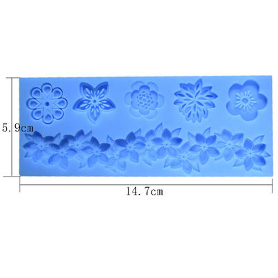 acheter Moules jetables de fleur d'ustensiles de cuisson de silicone de catégorie comestible pour des gâteaux décorant online manufacture