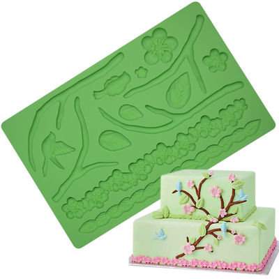 acheter Non fondant de rectangle de glissement faisant Mat Cake Furniture Molds Sustainable cuire au four online manufacture