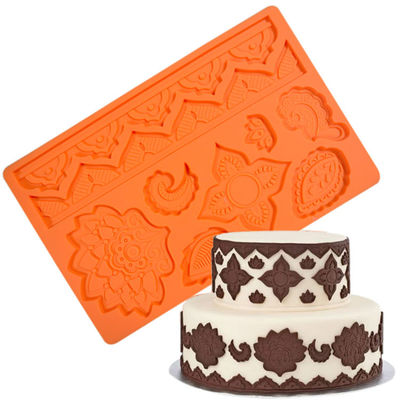 acheter Le gâteau de cuisson d'ustensiles de silicone de DIY usine la dentelle Mat Sustainable de silicone de fondant online manufacture