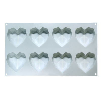 acheter Le coeur forment le moule du gâteau 3d a adapté la catégorie aux besoins du client comestible Diy fait main online manufacture