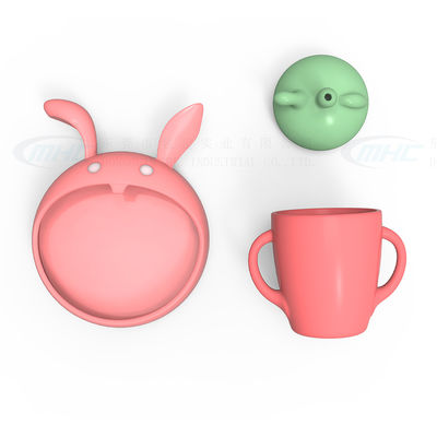 acheter MHC Starter 6 à 12 mois Lapin Set d'alimentation pour bébés Non silicone BPA gratuit Jouets non toxiques online manufacture
