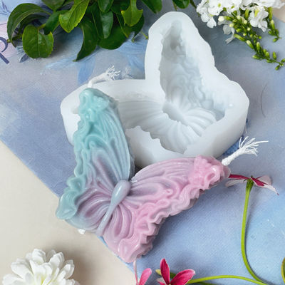 acheter MHC en gros Moules en silicone papillon lave-vaisselle Moule porte-bougie Whelk sécurisé online manufacture