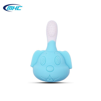 Le bébé mou masticable Teether de silicone balayent la forme porcine mignonne BPA librement