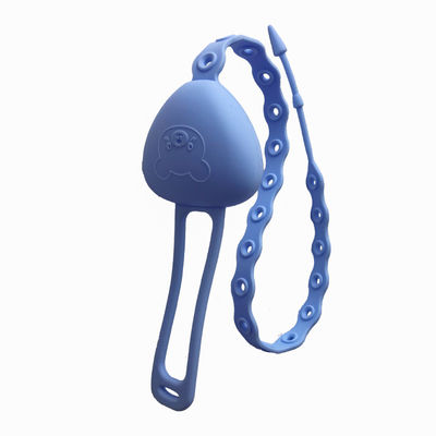 Anti poignet de chute de bébé faisant ses dents la courroie de Toy Silicone Food Grade Safety