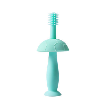 Prix usine de silicone de Teether de bébé forme de nettoyage de brosse à dents de 360 nourrissons de degré