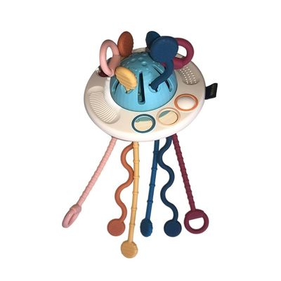 Jouets sensoriels de faire ses dents de silicone libre éducatif du jouet BPA des enfants d'OEM