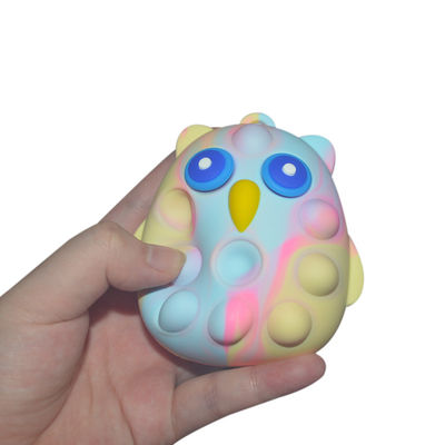 Anti boule de personne remuante de bruit du jouet 3D de compression de silicone de pression non toxique pour des enfants
