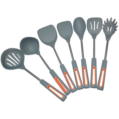 La batterie de cuisine adaptée aux besoins du client de Kitchenaid de spatule de silicone a placé 8 morceaux écologiques