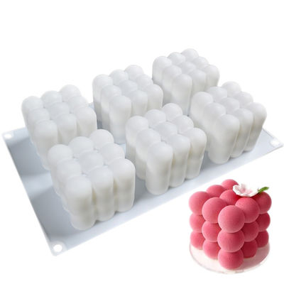 Moules de fabrication faits sur commande libres de fondant du moule BPA de gâteau de silicone de la catégorie comestible 3D