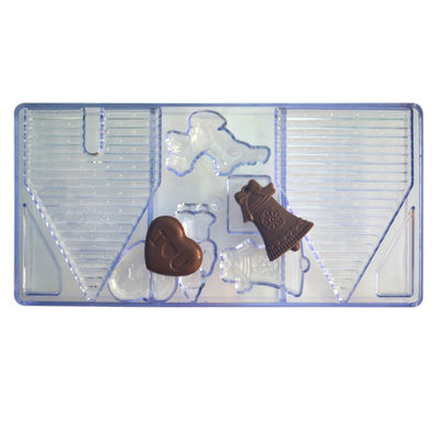 Le chocolat fait sur commande de forme de coeur d'ODM moule la catégorie comestible de silicone viable