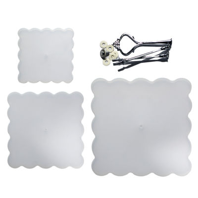 Le moule de résine de silicone de place d'OEM a adapté les moules aux besoins du client faits main de résine époxyde de Diy