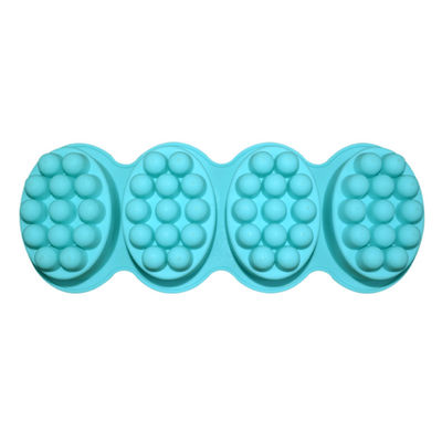 Le savon écologique fait main de silicone de 4 cavités de Diy moule adapté aux besoins du client