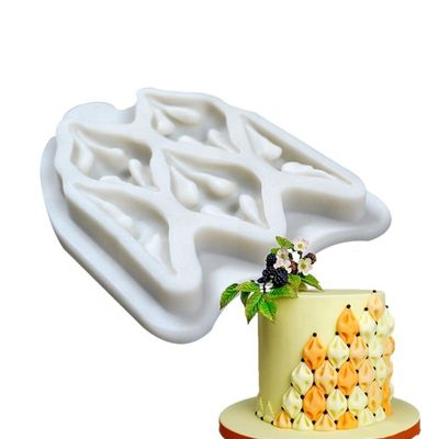 Moules de silicone de la catégorie comestible 3d, gâteau de Diy décorant des moules de fondant