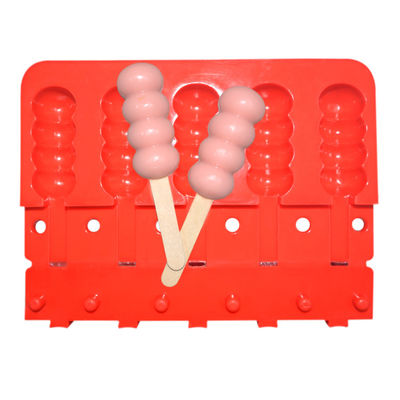 Les moules viables LFGB de crème glacée de glace à l'eau de silicone de moule fait main de glace ont approuvé