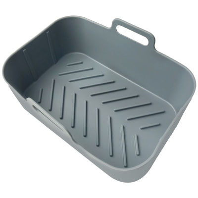 Revêtement multifonctionnel de friteuse d'air de rectangle d'outil de cuisine de silicone réutilisable