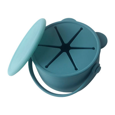 L'ours de alimentation de cuvette de silicone d'enfants forment BPA cuvette libre de formation de bébé adaptée aux besoins du client