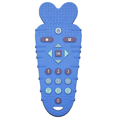 Les enfants à télécommande de Teether MHC de bébé de silicone de normes de LFGB jouent