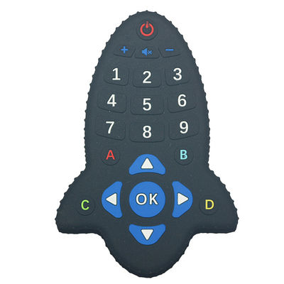 Bébé formé Teether de silicone de MHC à télécommande pour des jouets de mastication