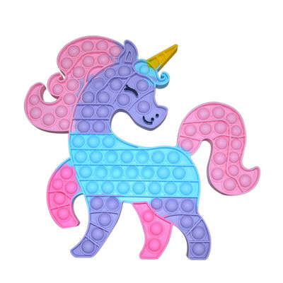 Presse éducative de décompression de jouets de silicone d'Unicorn Penguin Desktop Puzzle Kids