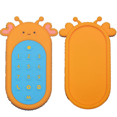 Conception à télécommande à distance du jouet TV de Teether de silicone de bébé de Teether de silicone de MHC
