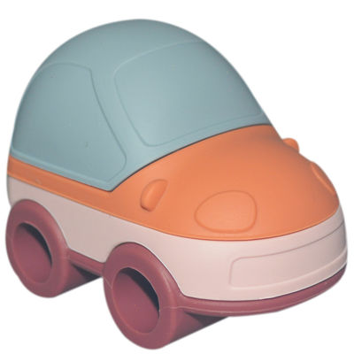 MHC Montessori Taxis pédagogiques pour bébés Blocs d'empilement en silicone Jouets d'empilement en silicone