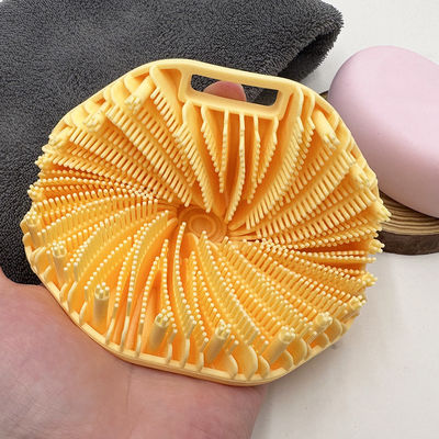 MHC Soft Square Silicone Body Scrubber Exfoliator pour les femmes et les hommes Ensemble antimicrobien