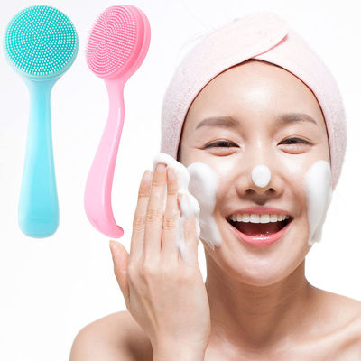 MHC Doux écologique Résistant à l' eau de nettoyage du visage Brosses de lavage de peau Exfoliant de silicone Réglage du visage