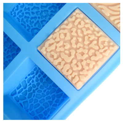 MHC de haute qualité personnalisé de qualité alimentaire 3d artisanal Rectangle silicone savon moule