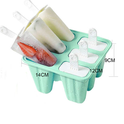 MHC Non Toxique Petits et amusants moules de glaçons faits maison pour enfants sans BPA avec des bâtons durables