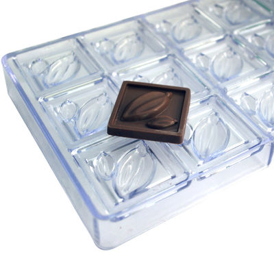MHC Polycarbonate Chocolate Moldes 3D PC Moldes en plastique pour gâteau et sac de fabrication de chocolat emballé