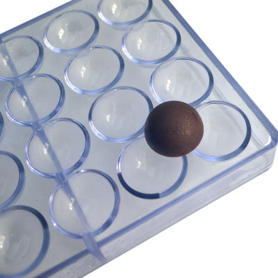 MHC de qualité alimentaire 3D de forme de chocolat en plastique dur professionnel de forme de chocolat en holographe