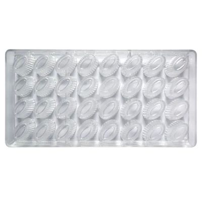 MHC Polycarbonate en forme de fleur de rose en forme de chocolat
