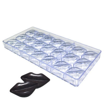 MHC Moldes de chocolat acrylique personnalisées 3D Polycarbonate Moldes de barres de chocolat