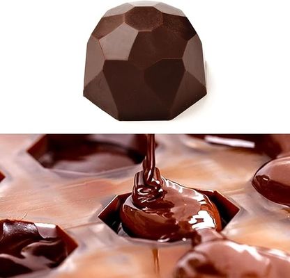 MHC, plastique dur, moule de pâtisserie au chocolat, silicone sans BPA